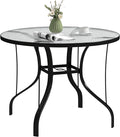 Outsunny 38" Round Patio Table by Outsunny