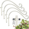 Qiang Ni Bird Feeder Hanger: 12-Inch Wall-Mounted Plant Bracket Outdoor by QiangNi