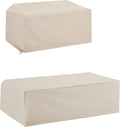 Crosley Furniture Patio Furniture Covers, Waterproof 2-Piece Cover Set by CrosleyFurniture