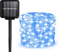 Solar String Lights Outdoor, 66 Feet 200 LEDs 8 Modes Solar Fairy Lights by ALENEY