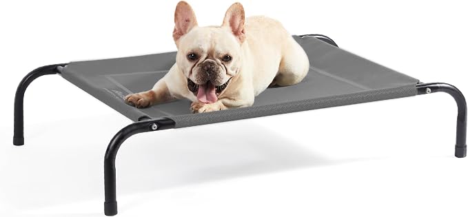 Bedsure Outdoor Elevated Dog Bed Medium Size Dog, Portable Indoor & Outdoor by BEDSURE