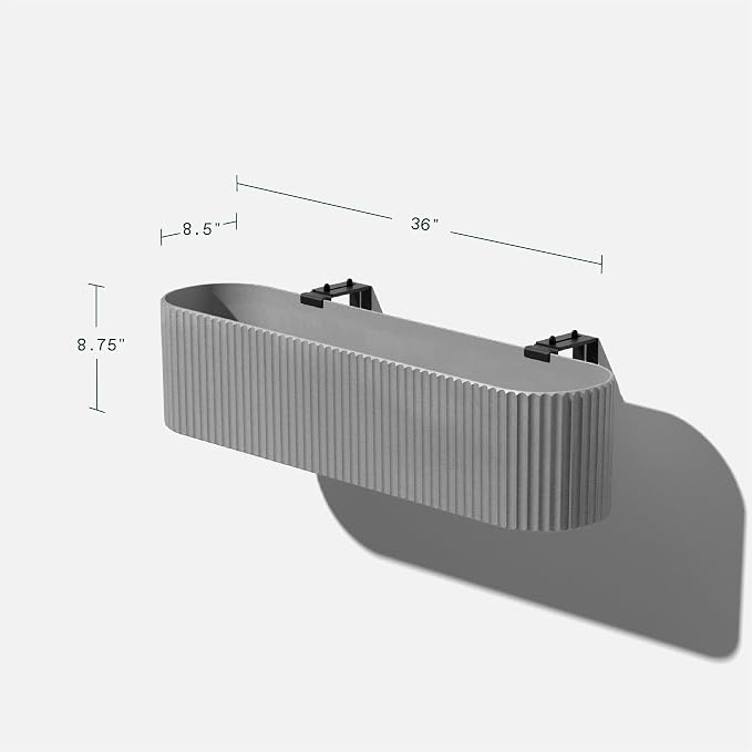 Veradek Demi Series Railing Planter - Image 3