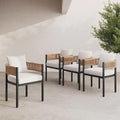 Grand patio Outdoor Dining Chairs Set of 4, 4 Pieces Patio Dining Chairs by GrandPatio