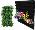 Hanging Planting Grow Bags, 64 Pockets Hanging Vertical Wall Planter Wall by LITLANDSTAR