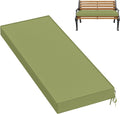 Premium Outdoor Bench Cushions for Patio Furniture 3.5inches Memory Foam Bench by Pakunoda