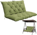 Porch Swing Cushion with Backrest, Waterproof Bench Cushion by Pakunoda