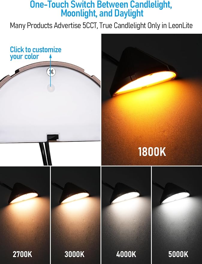 LEONLITE 8-Pack 5CCT Low Voltage LED Deck Light, 12-24V AC/DC Triangle Stair - Image 4