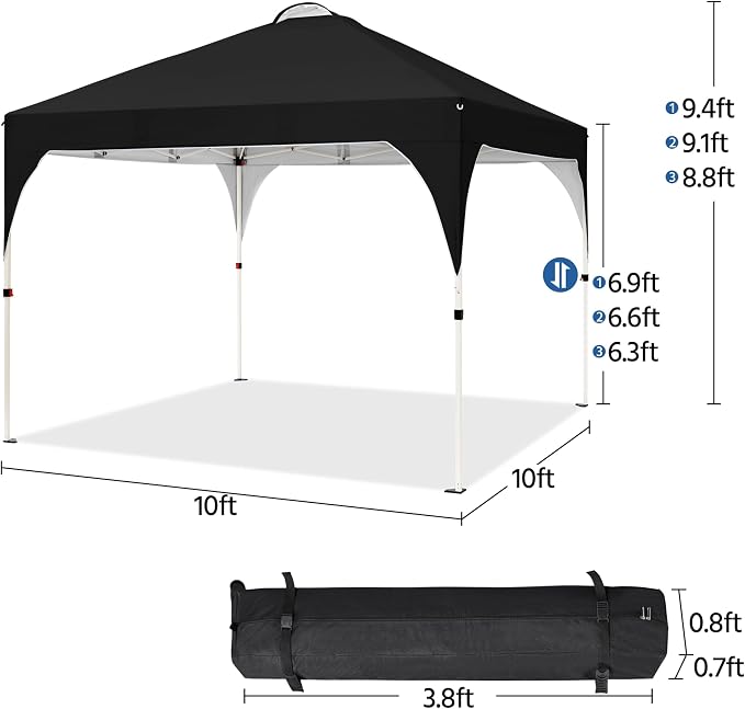 Yaheetech 10x10 Pop Up Canopy Tent - Image 3