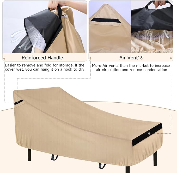 NEVERLAND Chaise Lounge Cover 2 Pack - Image 4