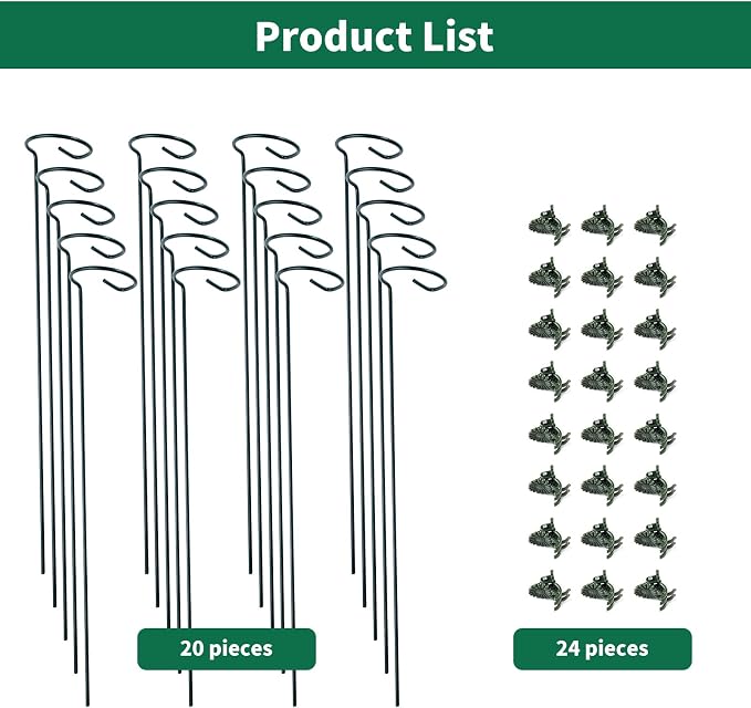 20 Pack Plant Support Stakes - Image 6