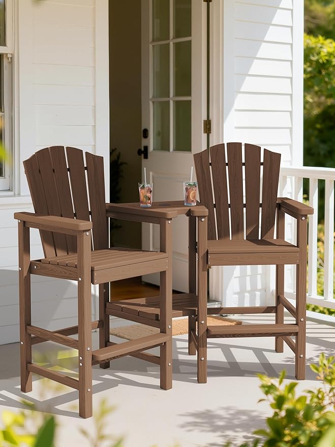 KINGYES Tall Adirondack Chair Set of 4 - Image 2