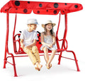 Costzon Kids Porch Swing, All-Weather Patio Swing Bench Hammock w/Adjustable by Costzon