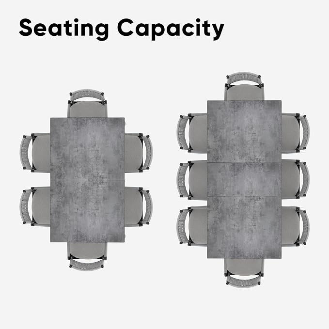 RoyalCraft Patio Expandable Table Dining Set - Image 9