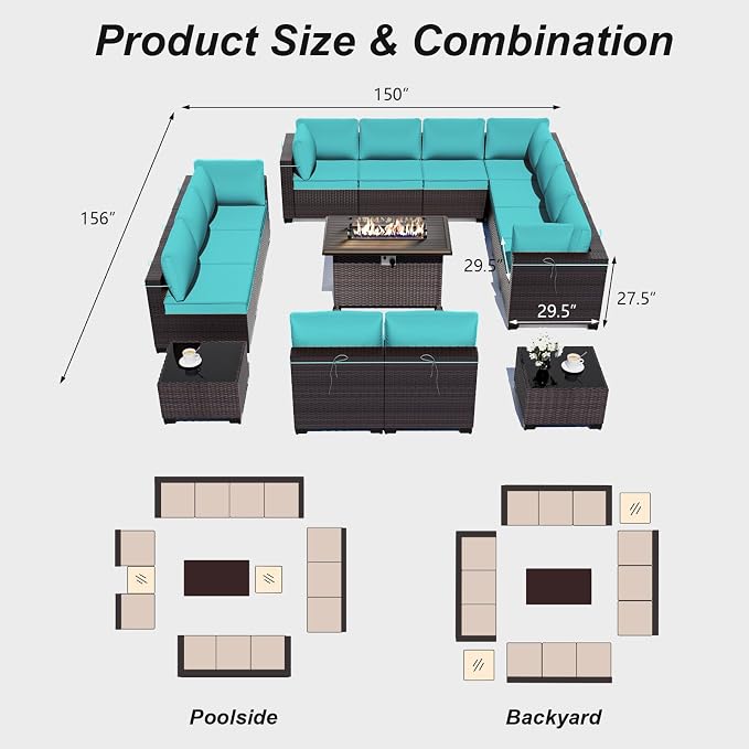 ALAULM Patio Furniture Set - Image 7