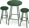 Best Choice Products 3-Piece Patio Dining Set, Bar Height, Outdoor Bistro Set by BestChoiceProducts