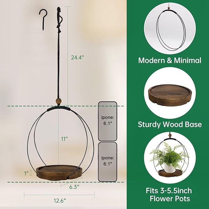 Hanging Planters for Indoor Plants, Plant Hanger - Image 5