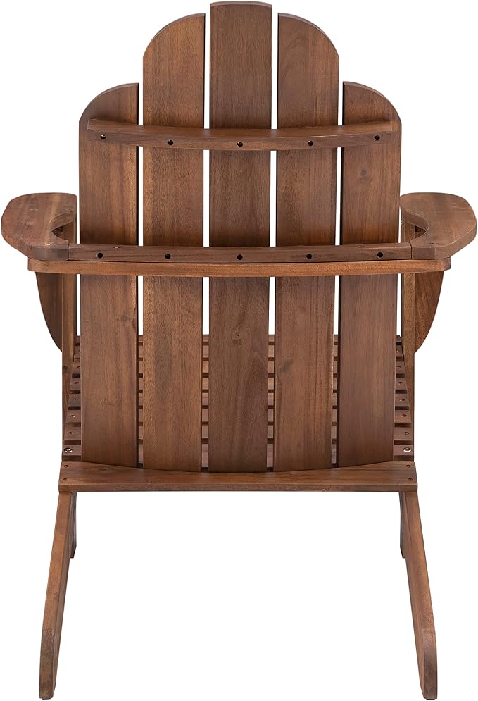 Linon Home Dcor Home Decor Teak Wood Stock Chair, 30.4" wx37.6 dx37.8 h - Image 16