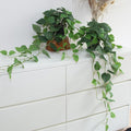 alyptus Fake Pothos Hanging Plants – 33" Set of 2 Faux Ivy Vines by ALYPTUS