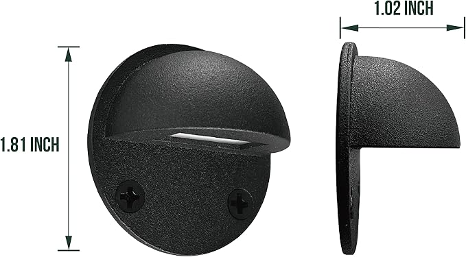 GKOLED 16-Pack Low Voltage LED Deck Light Fixture, Mini Size Eyelid Step Lights - Image 4