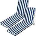 Outdoor Chaise Lounge Cushions for Patio, Waterproof Replacement Seat Pads for by Iheqard