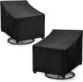 WLEAFJ Outdoor Swivel Chair Covers, Waterproof Heavy Duty Patio Rocking by WLEAFJ