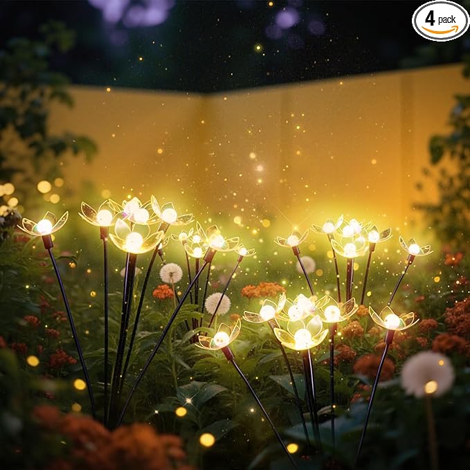 Solar Lights Outdoor, Solar Firefly Swaying Light by Unknown