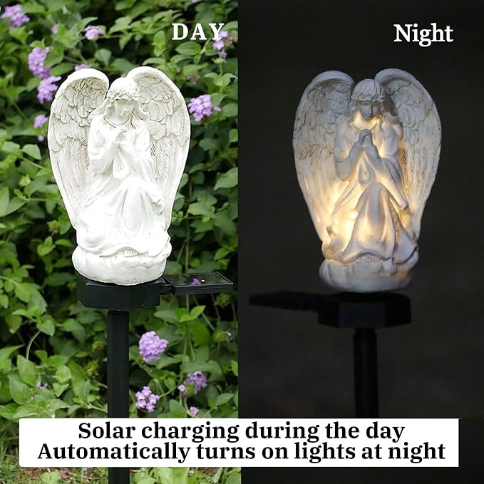 Garden Solar LED Light with Stake, Waterproof Outdoor Decor - Image 4