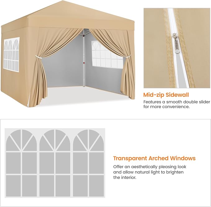 Yaheetech 10x10 Pop Up Canopy - Image 7
