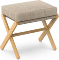 Foldable Foot Stool Ottoman, Modern Foot Rest by BAMBOOHOMIE