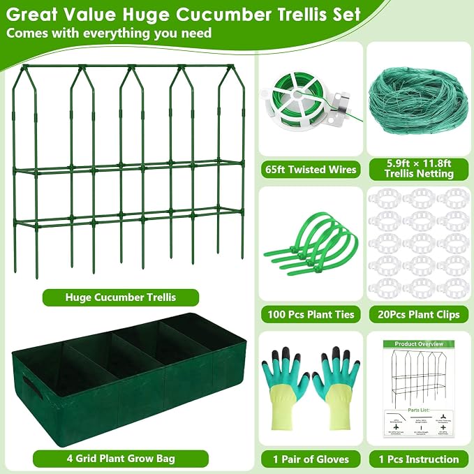 Large Cucumber Trellis for Climbing Plants - Image 3