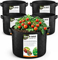 5 Pack 3 Gallon Fabric Grow Bags, Heavy Duty 300G Thickened Aeration Nonwoven by Unknown