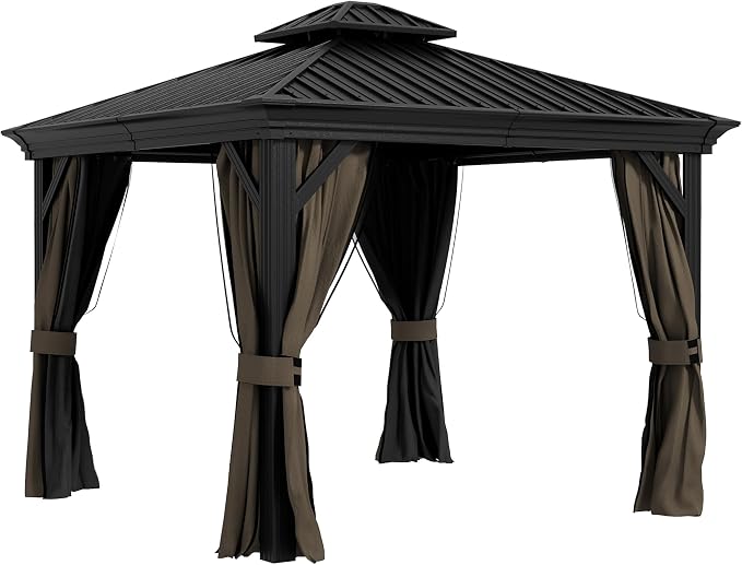 Outsunny 10' x 10' Hardtop Gazebo by Outsunny