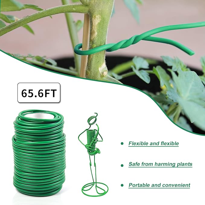 Decoroca Soft Plant Ties for Support - Image 2