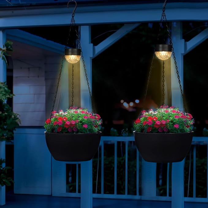 SUNNYPARK 2 Packs Hanging Planters Basket - Image 8