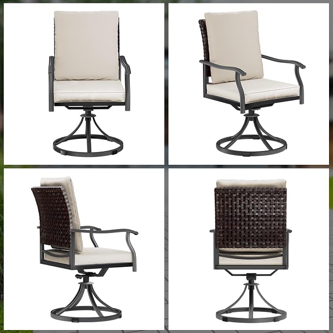 LEVELEVE 5 Piece Outdoor Patio Dining Set - Image 4