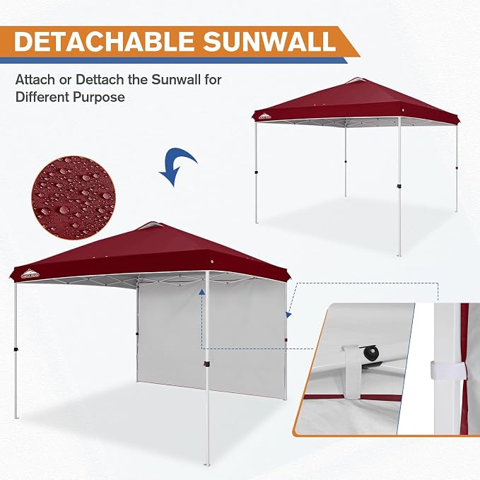 EAGLE PEAK Commercial Canopy 10x10 Pop Up Canopy Tent - Image 7