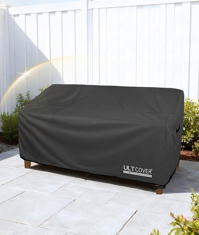 ULTCOVER Patio Furniture Sofa Cover 88W x 35D x 35H inch Waterproof Outdoor - Image 6