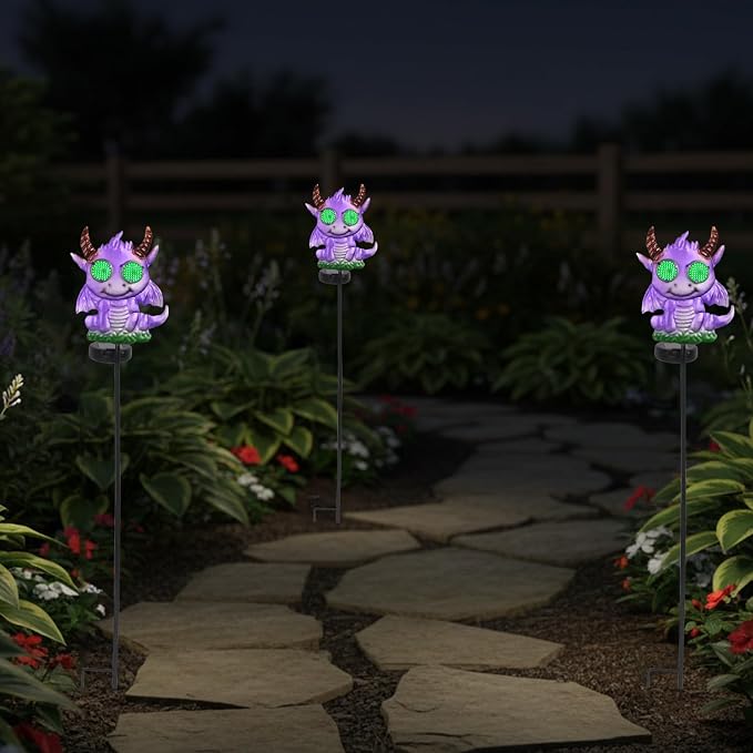 Fantasy Dragon Garden Stakes Decorative 39.7" - Image 9