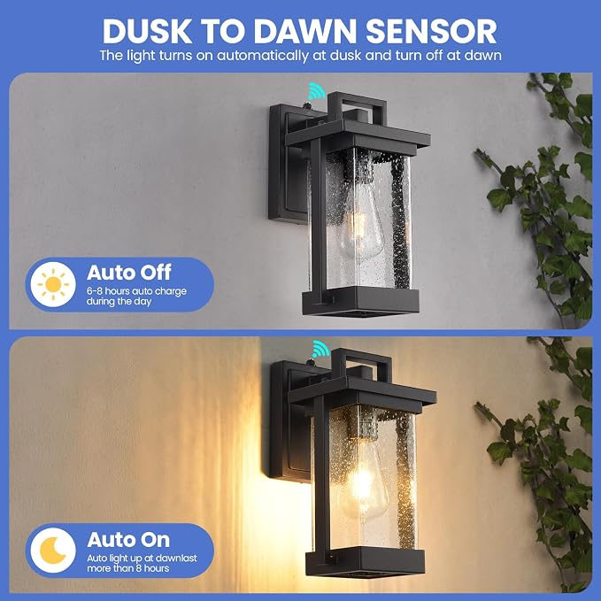 Outdoor Wall Lights, Waterproof Outdoor Wall Sconce - Image 3