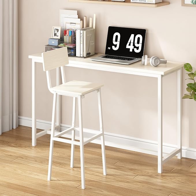 GILLAS Set of 2 Bar Stools, Tall Bar Stool - Image 8
