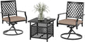PHI VILLA 3 Piece Outdoor Bistro Set by PHIVILLAThepioneerofcomfortablehouseholdsupplies