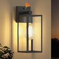 WIHTU 13in Dusk to Dawn Outdoor Lighting Fixtures, Exterior Front Porch Light by WIHTU