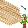 35Pcs Plant Stakes, Premium Natural Bamboo Garden Stakes, Bamboo Sticks Support by POLIUMB
