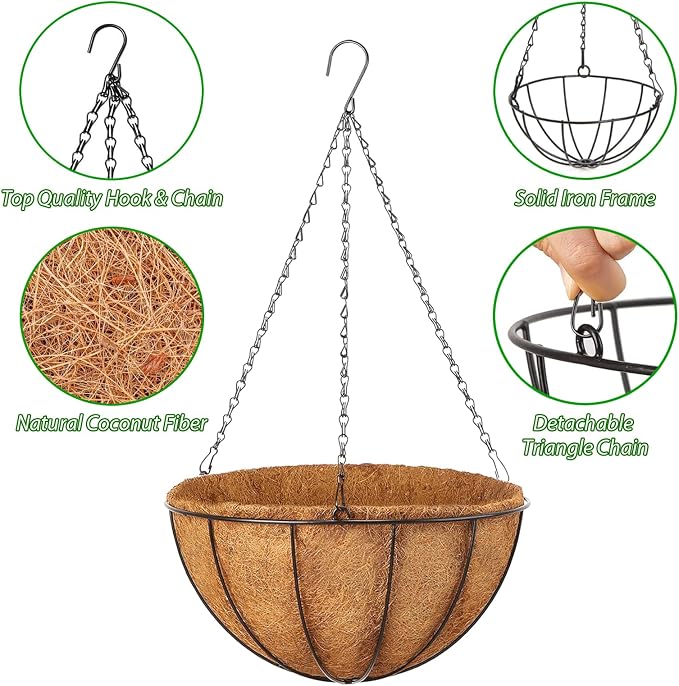 Hanging Baskets Planter for Plants - Image 2