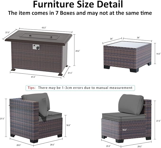 Outdoor Patio Furniture Set - Image 2