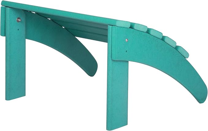 WO Home Furniture Adirondack Ottoman Outdoor Patio Footrest 13.5" Inch Folding - Image 8