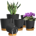 7/6.5/6/5.5/5/4 inch Self Watering Pots by WSMKSZ