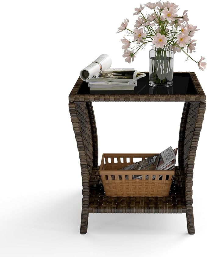 Kinfant Outdoor Patio Side Table - Image 7