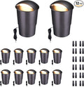 In Ground Well Lights 2700K - 12V Wired One Directional Inground Fixture by Varmtalys
