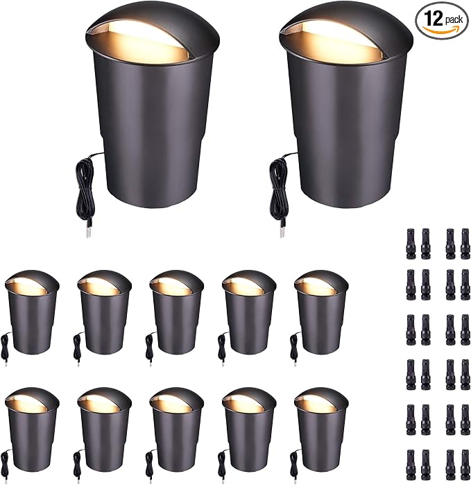In Ground Well Lights 2700K - 12V Wired One Directional Inground Fixture by Varmtalys